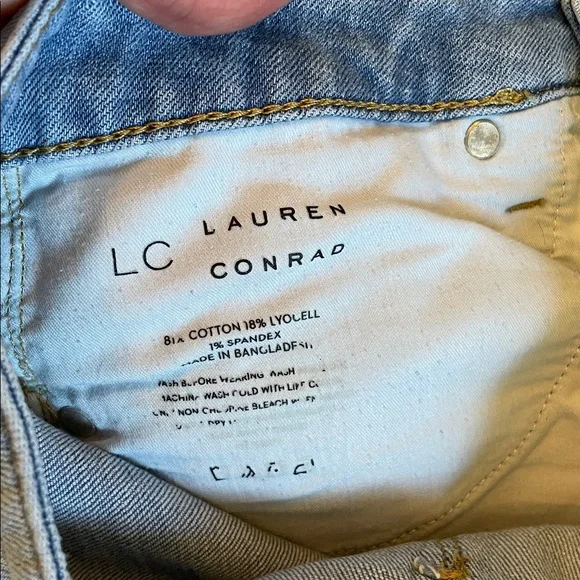 LC Lauren Conrad high waist wide leg jeans - Picture 10 of 12